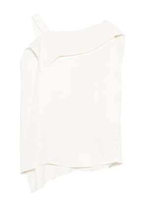 Christian Wijnants asymmetrical top - Neutrals