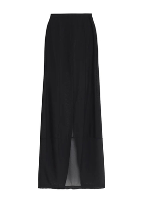 Gloria Coelho blue maxi skirt - Black