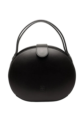 Loewe Pre-Owned 2000-2025 Leather Anagram Round handbag - Black