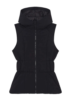 Repetto hooded sleeveless down gilet - Black