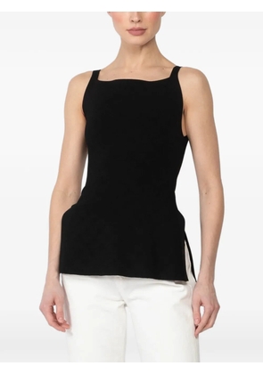 High Sport Asher square-neck top - Black