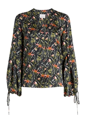 Cinq A Sept Windswept Meadow Rosella top - Black