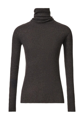 Fabiana Filippi ribbed turtleneck sweater - Grey