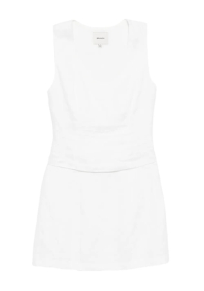 Reformation Lindsey linen two piece - White