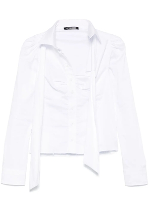 Ottolinger deconstructed shirt - White