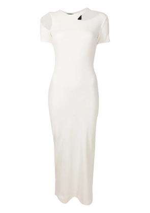 Gloria Coelho x Isabella Fiorentino cut-out maxi dress - White