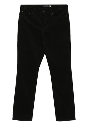 Lauren Ralph Lauren mid-rise slim-fit trousers - Black