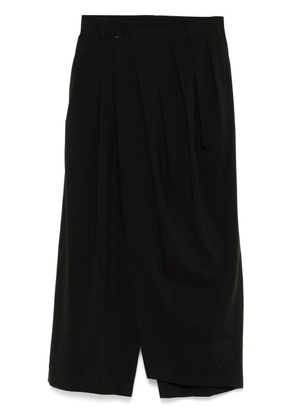 SONGZIO pleat detailing pants - Blue