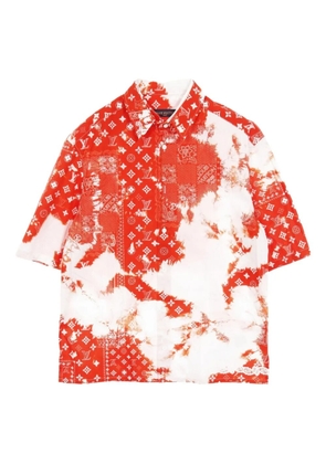 Louis Vuitton Pre-Owned 2010s monogram bandana shirt - Orange