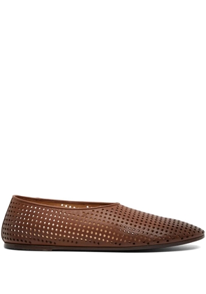 Marsèll Coltellaccio Forata perforated loafers - Brown
