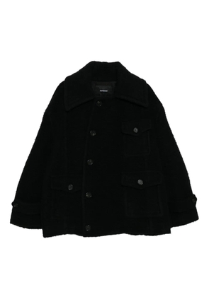 SONGZIO Curved Bell coats - Black