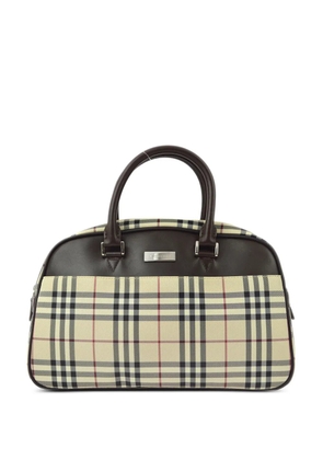 Burberry Pre-Owned 1990-2000s House Check handbag - Neutrals