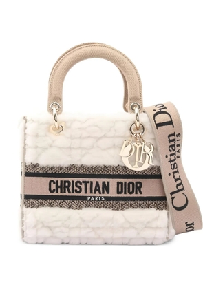 Christian Dior Pre-Owned 2010s medium Lady D-Lite handbag - White