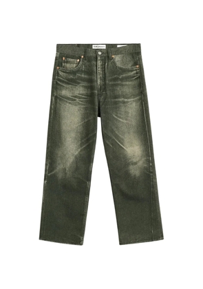 OUR LEGACY five-pocket distressed jeans - Black