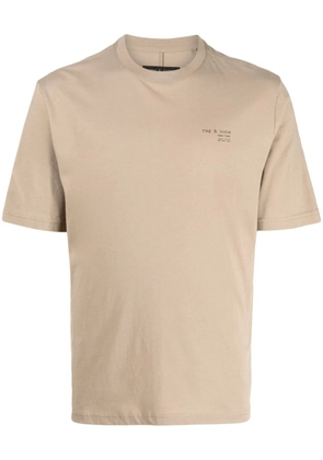 rag & bone logo-print T-shirt - Brown