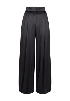 Nina Ricci satin trousers - Black