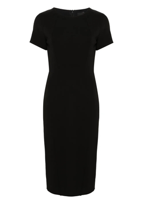 BOSS stretch-design midi dress - Black