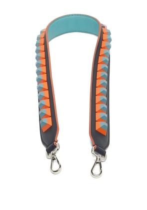 Fendi Pre-Owned studded leather strap - Blue