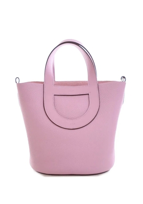 Hermès Pre-Owned 2023 Clemence and Swift In The Loop 18 handbag - Pink