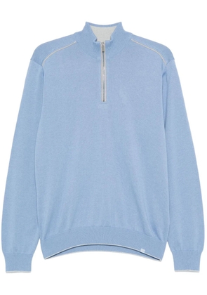 Paul & Shark half-zip polo shirt - Blue