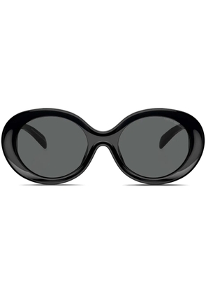 Emporio Armani round-frame sunglasses - Black