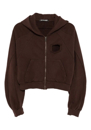 Ottolinger distressed hoodie - Brown