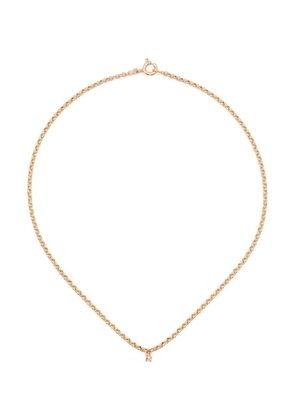 Yvonne Léon 18kt yellow gold Floating Palm Tree diamond chain necklace