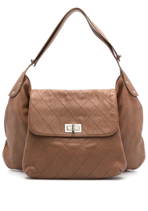 CHANEL Pre-Owned 2008-2009 leather tote bag - Brown