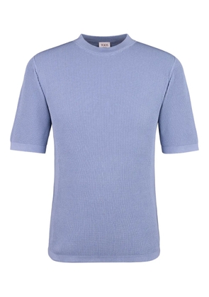 Tod's ribbed short-sleeve T-shirt - Blue