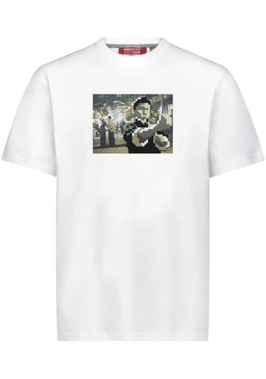 Mostly Heard Rarely Seen 8-Bit IT Man T-shirt - White