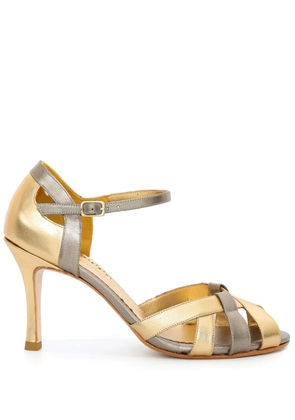 Sarah Chofakian 75mm Olga sandals - Gold