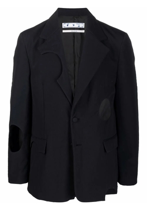Off-White Meteor padded blazer - Black