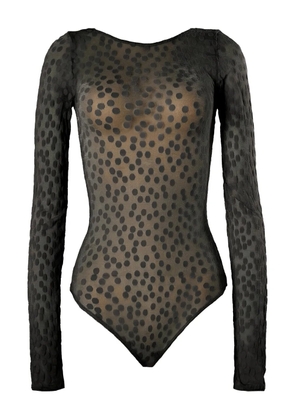 Wolford dots string body - Black
