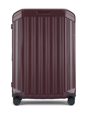 PIQUADRO medium 4-wheel suitcase - Red