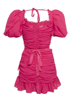 Mergim Magda ruched dress - Pink