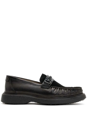 AllSaints Gibbs loafers - Black