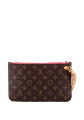 Louis Vuitton Pre-Owned Neverfull Pochette Monogram Canvas Large pouch - Brown