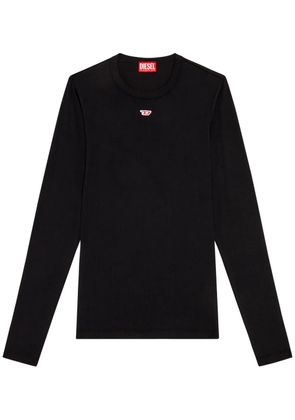 Diesel D-Ribber long-sleeved T-shirt - Black