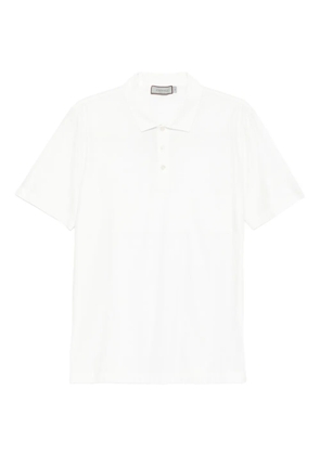 Canali short-sleeved polo shirt - White