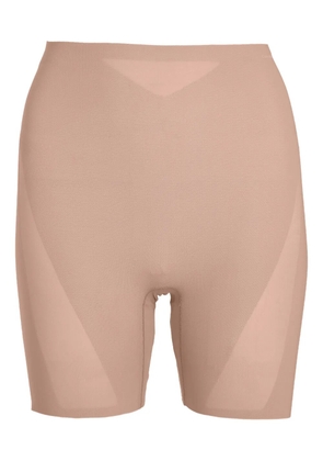 Calvin Klein Underwear sheer-panel shaping shorts - Neutrals