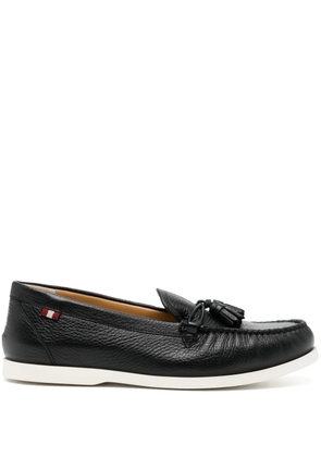 Bally tassel-detail leather loafers - Black