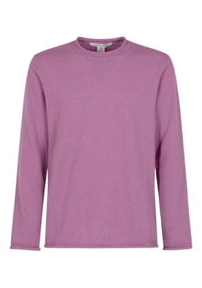 Comme Des Garçons crew-neck sweater - Purple