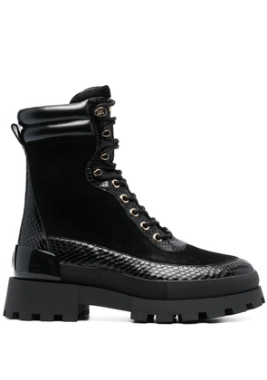 Michael Michael Kors Rowan lace-up leather boots - Black