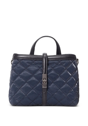 Mz Wallace Astor mini quilted top handle crossbody - Blue