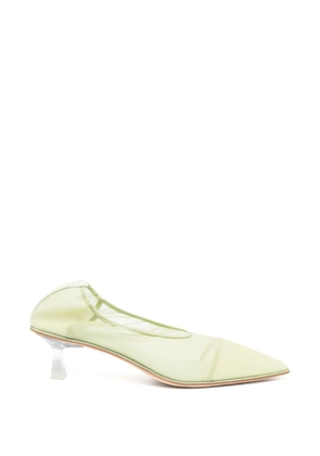 Studio Amelia 50mm Iris pumps - Green