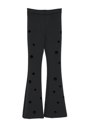 Cynthia Rowley Peekaboo trousers - Black
