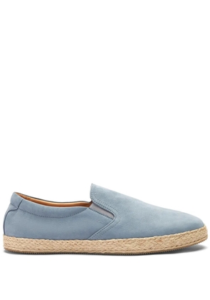 Scarosso Miguel slip-on leather espadrilles - Blue