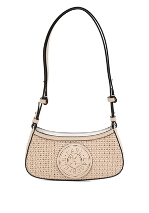 Karl Lagerfeld Circle shoulder bag - Neutrals