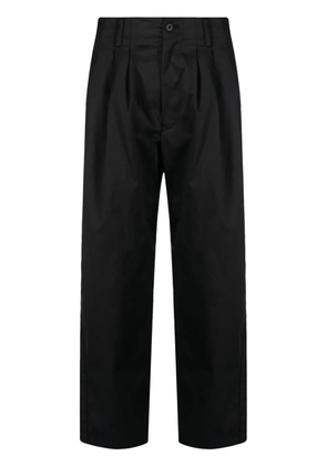 Yohji Yamamoto x New Era pleat-detail trousers - Black