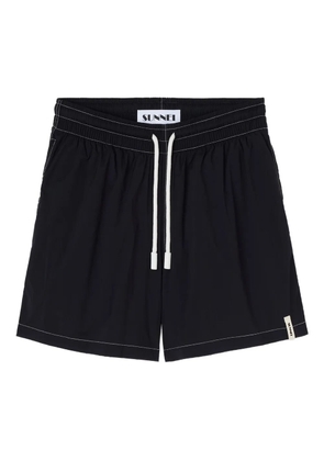 Sunnei drawstring swim shorts - Black